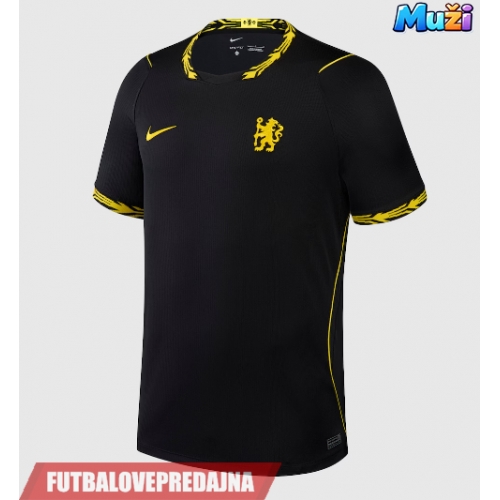 Lacne Muži Futbalové dres Chelsea Jamie Gittens #11 2026-27 Krátky Rukáv - Preč